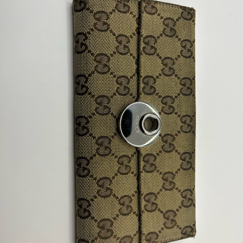 Gucci Dark Brown Leather Wallet